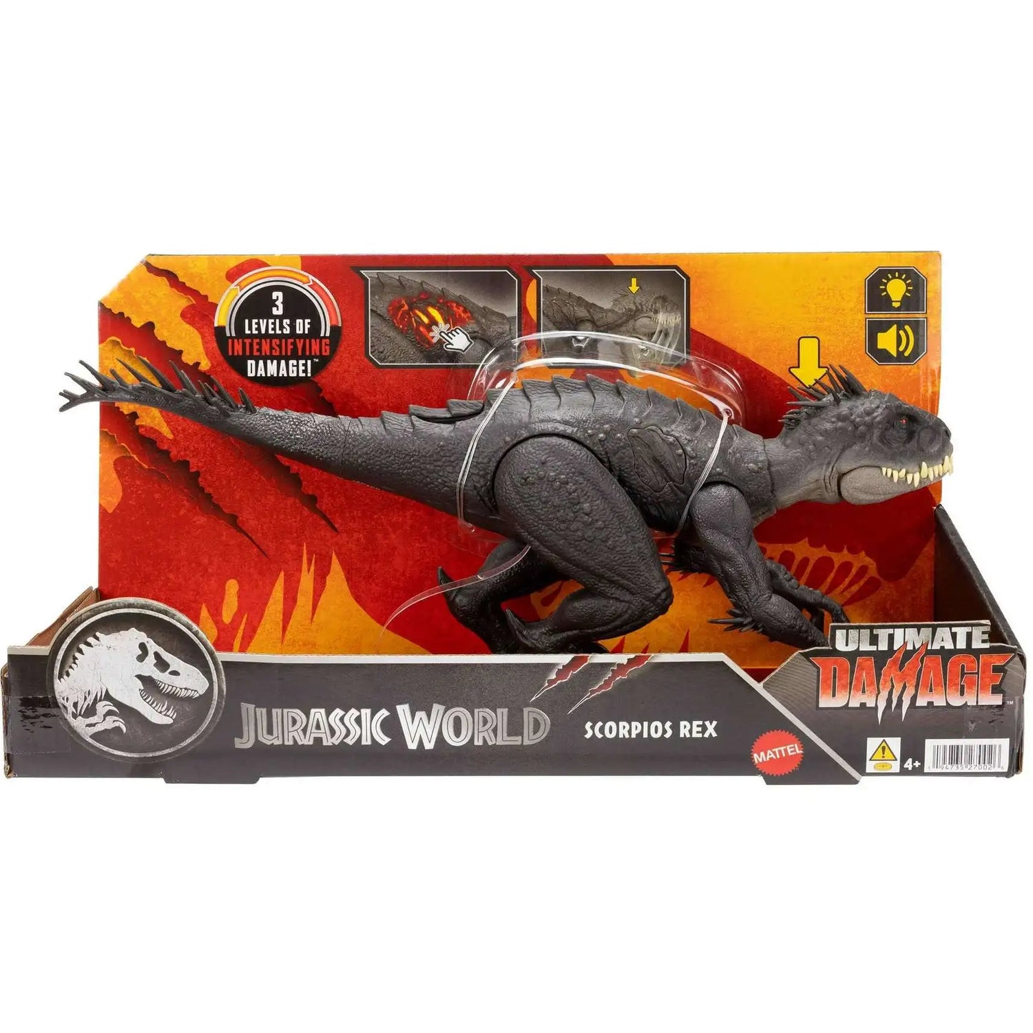 Jurassic World Ultimate Damage Scorpios Rex