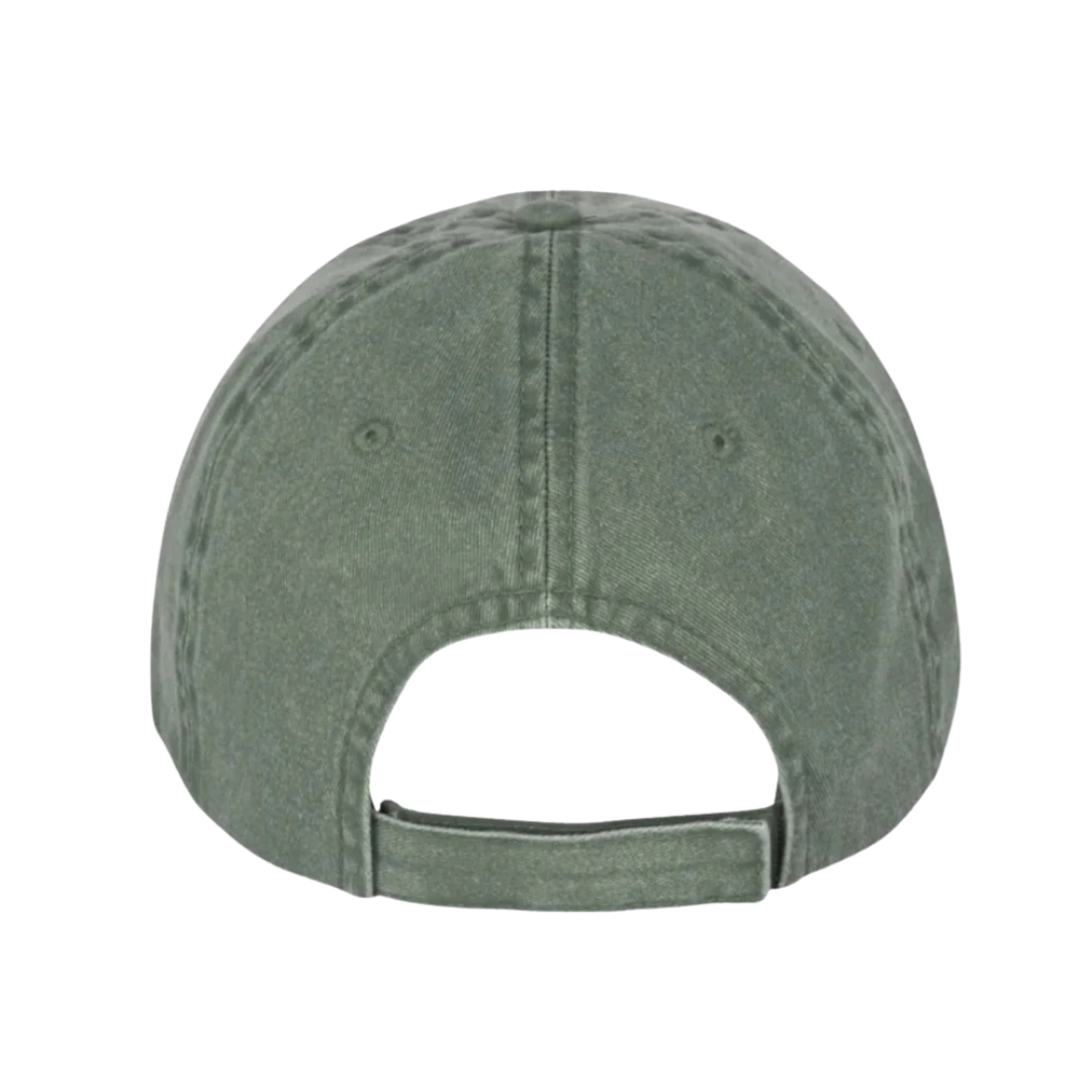 Gorra Jurassic Park (Logo Amarillo) Verde Deslavada