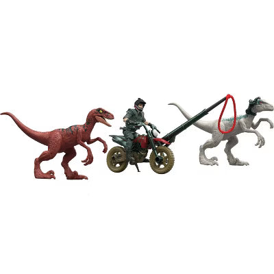 Jurassic world reimagined real feel velociraptor