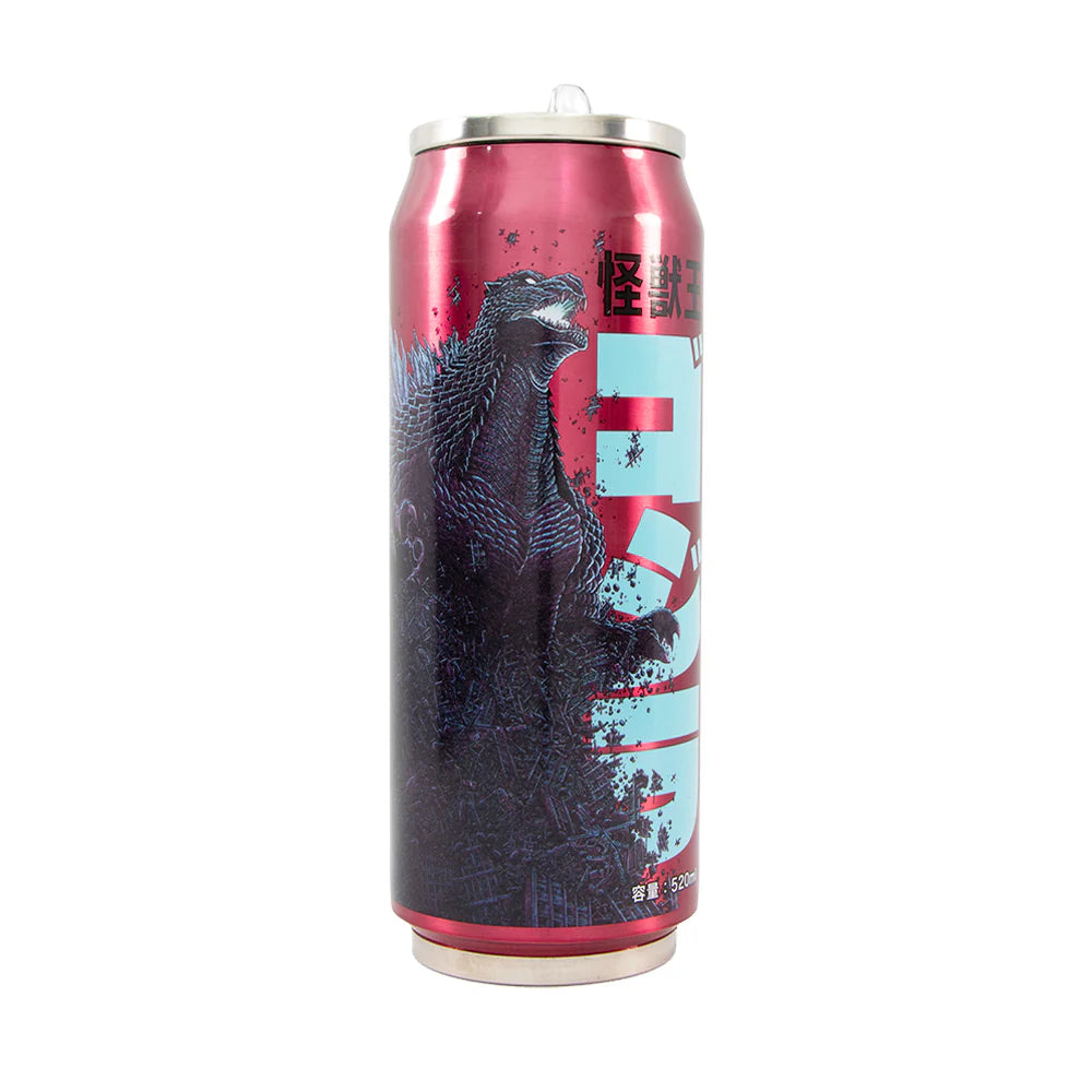 Termo Godzilla “King of Monsters” tipo lata