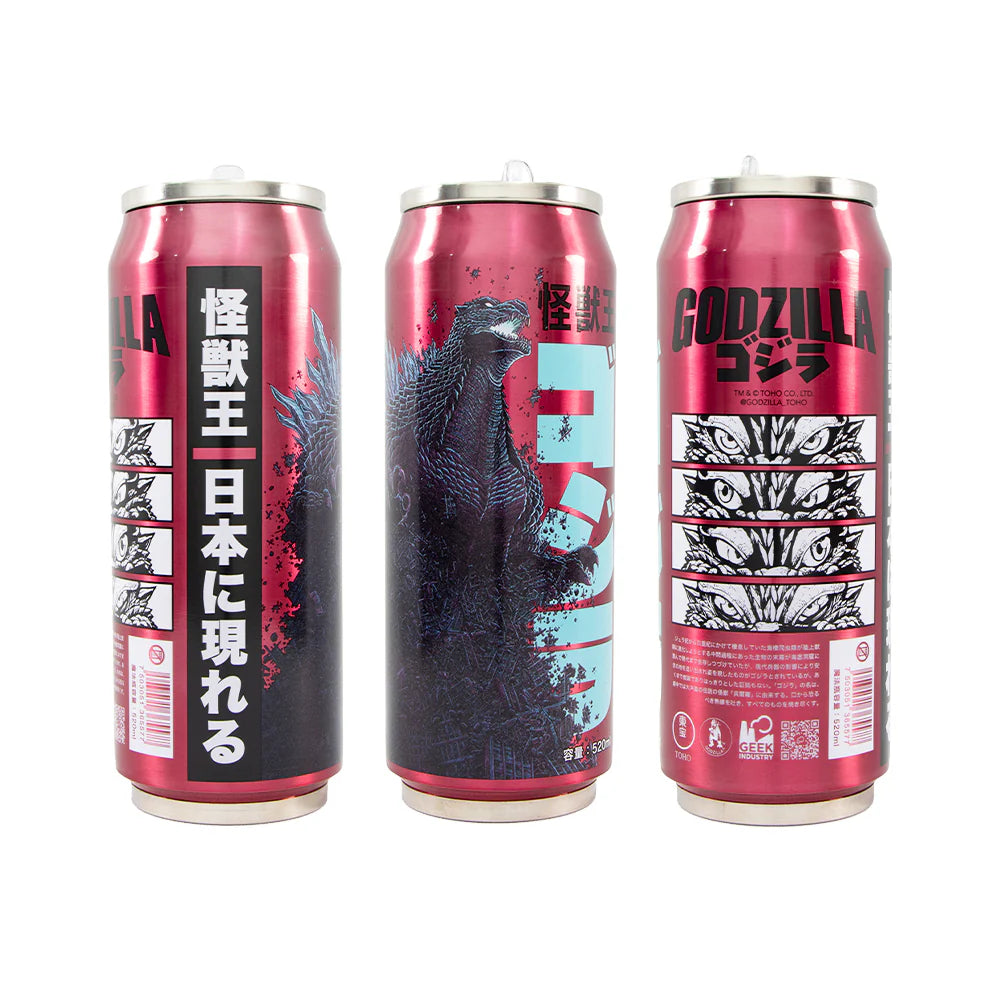 Termo Godzilla “King of Monsters” tipo lata