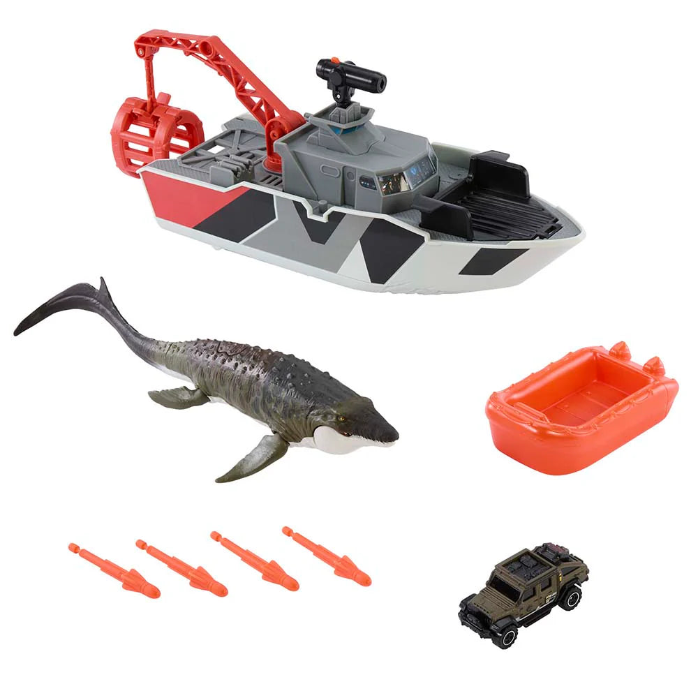 Mosasaurus Bote de Acción Jurassic World Rebirth