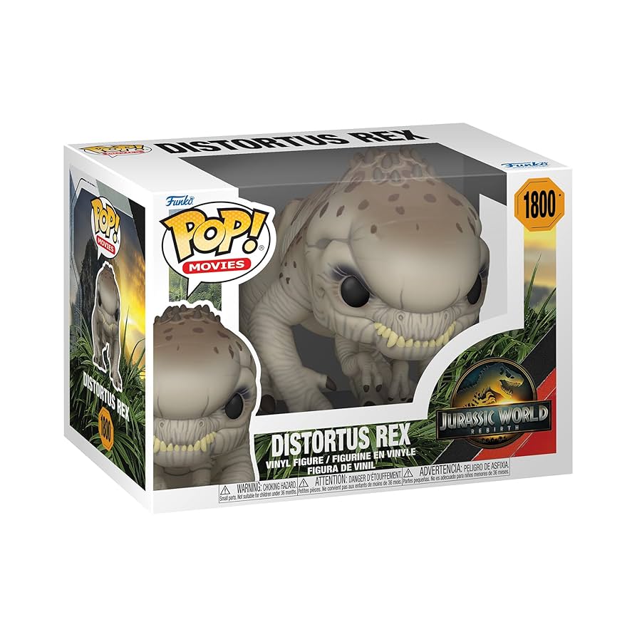 Funko Pop Distortus Rex Jurassic World Rebirth