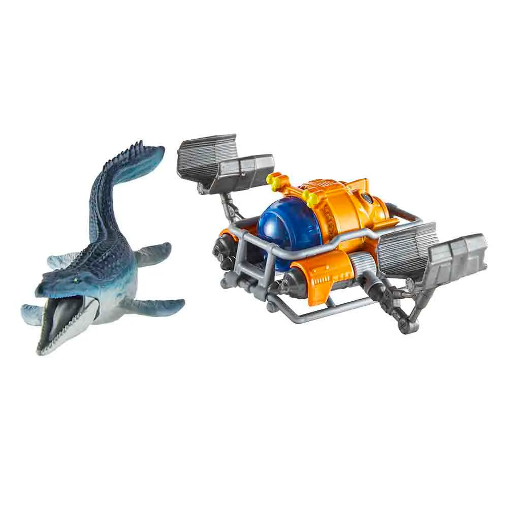 Submarino de Mosasaurio Mini Jurassic World Rebirth