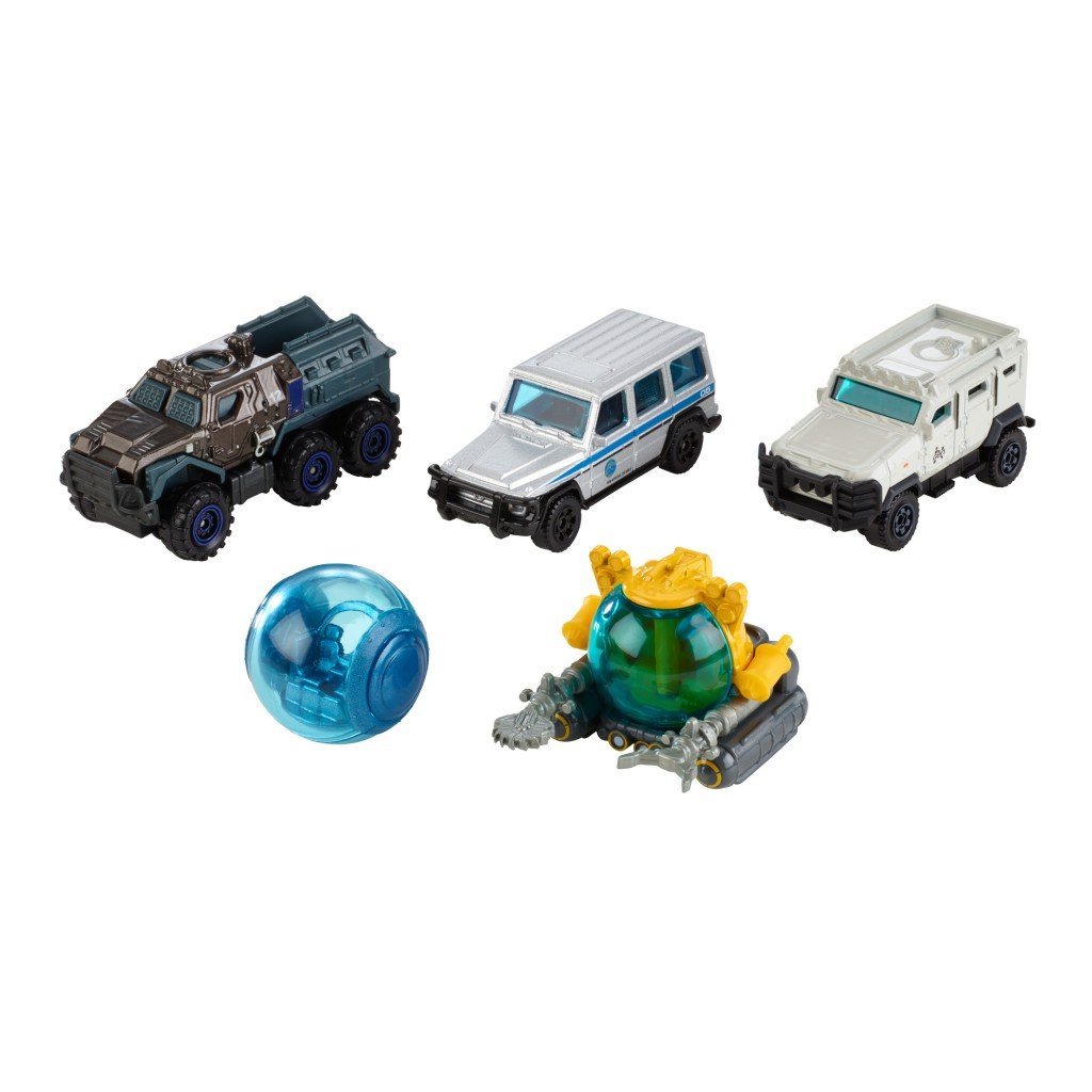 Set de Autos Matchbox de Jurassic World