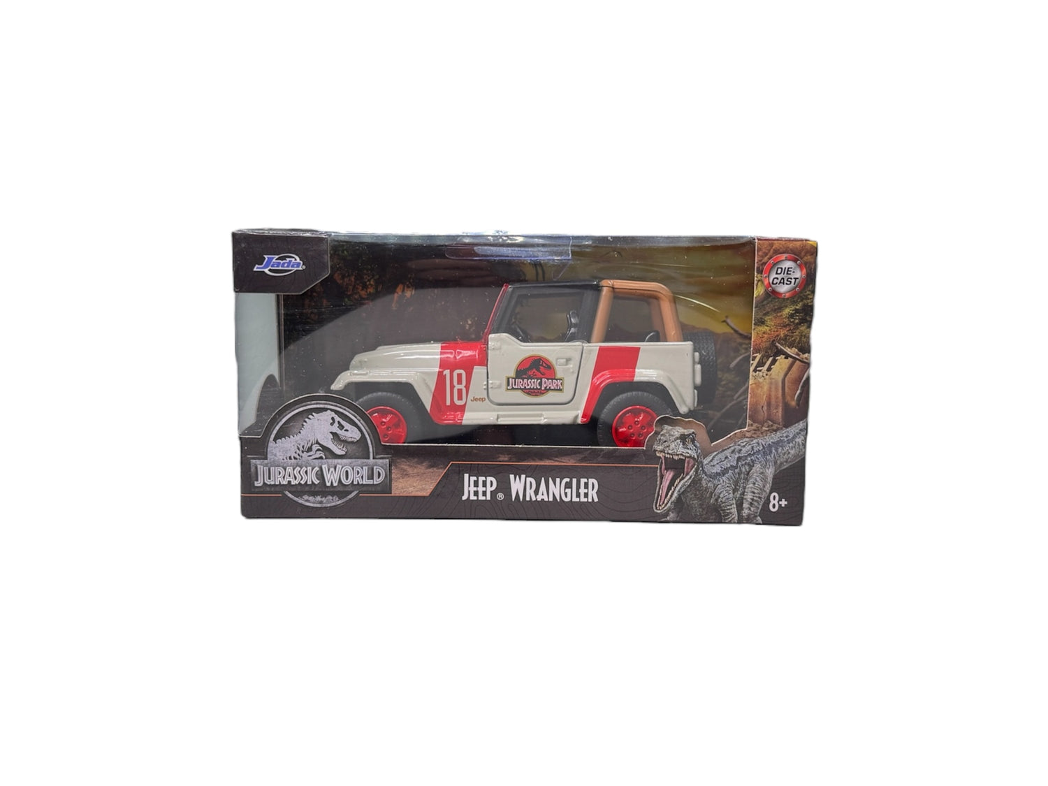 Jurassic World Fallen kingdom Jeep Wrangler (Escala 1/38)