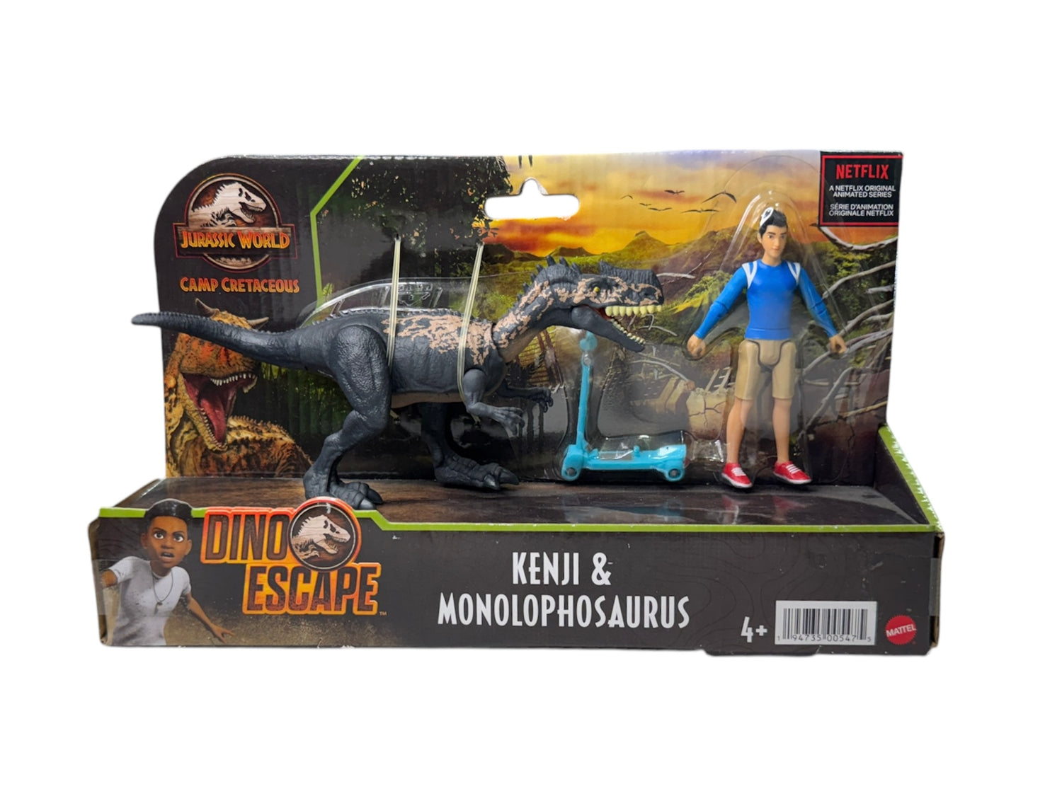 Jurassic World Dino Escape Kenji & Monolophosaurus