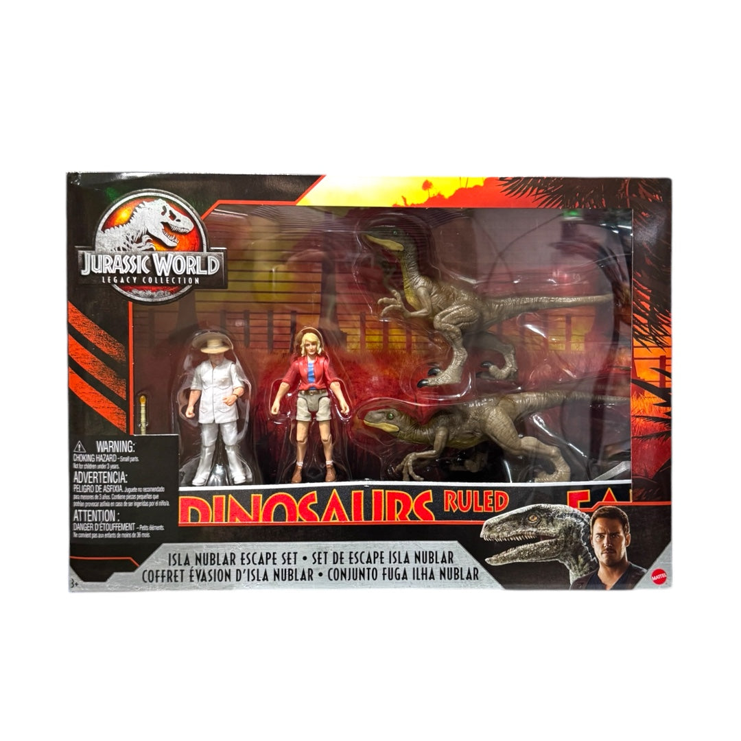 Jurassic World Legacy Collection Set de Escape Isla Nublar