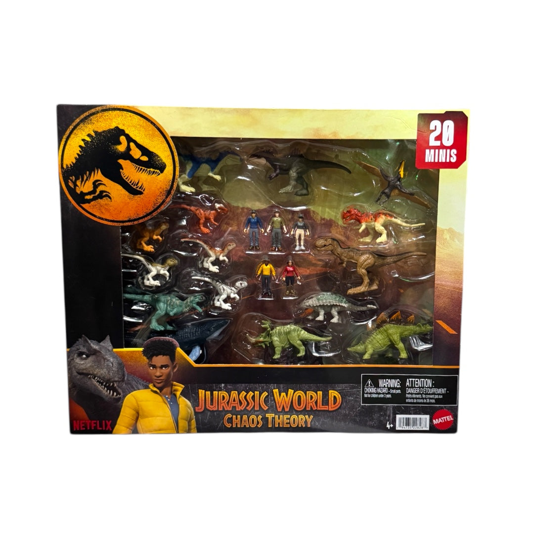 Jurassic World Chaos Theory Set Minis/ Campistas