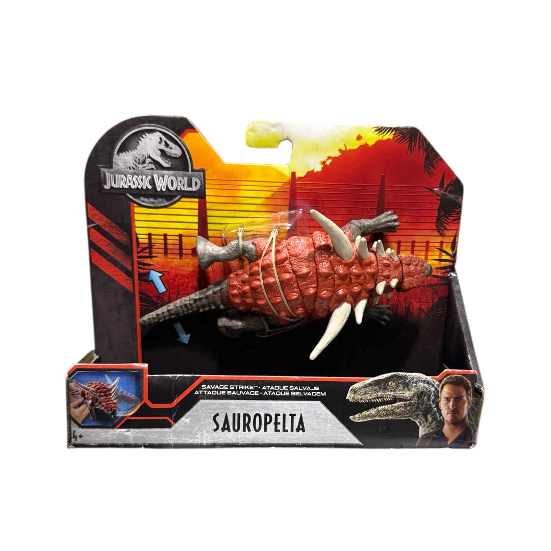 Jurassic World Fallen Kingdom Sauropelta (Rojo)