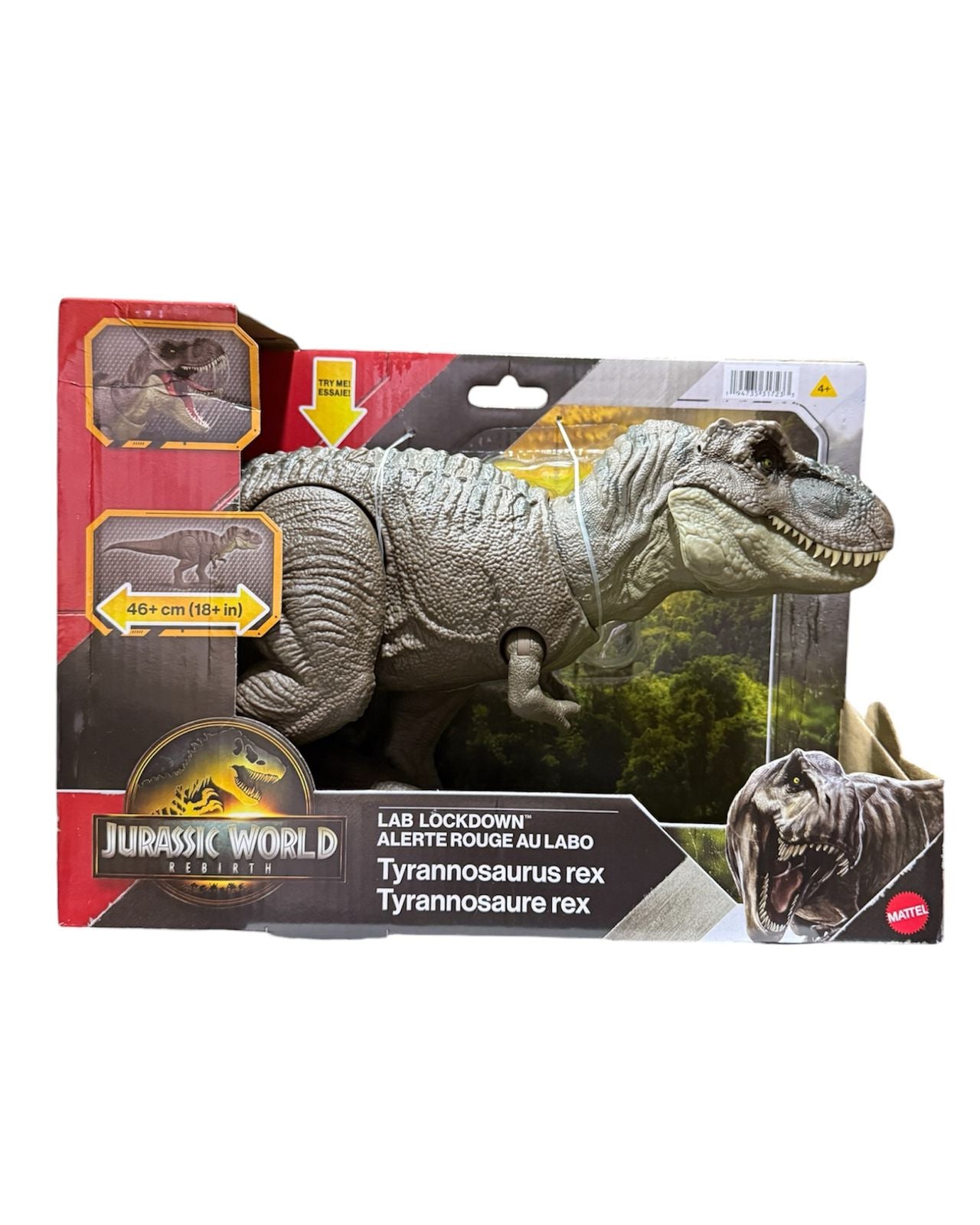 Rebirth tyrannosaurus lab lockdown
