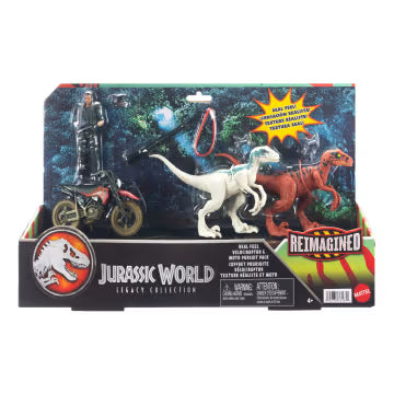Jurassic world reimagined real feel velociraptor
